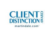 Client Distinction Award martindale.com